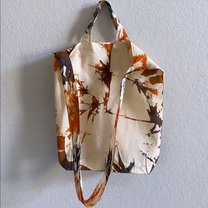 New Tie Dyed Canvas Tote Bag Fall Is Here